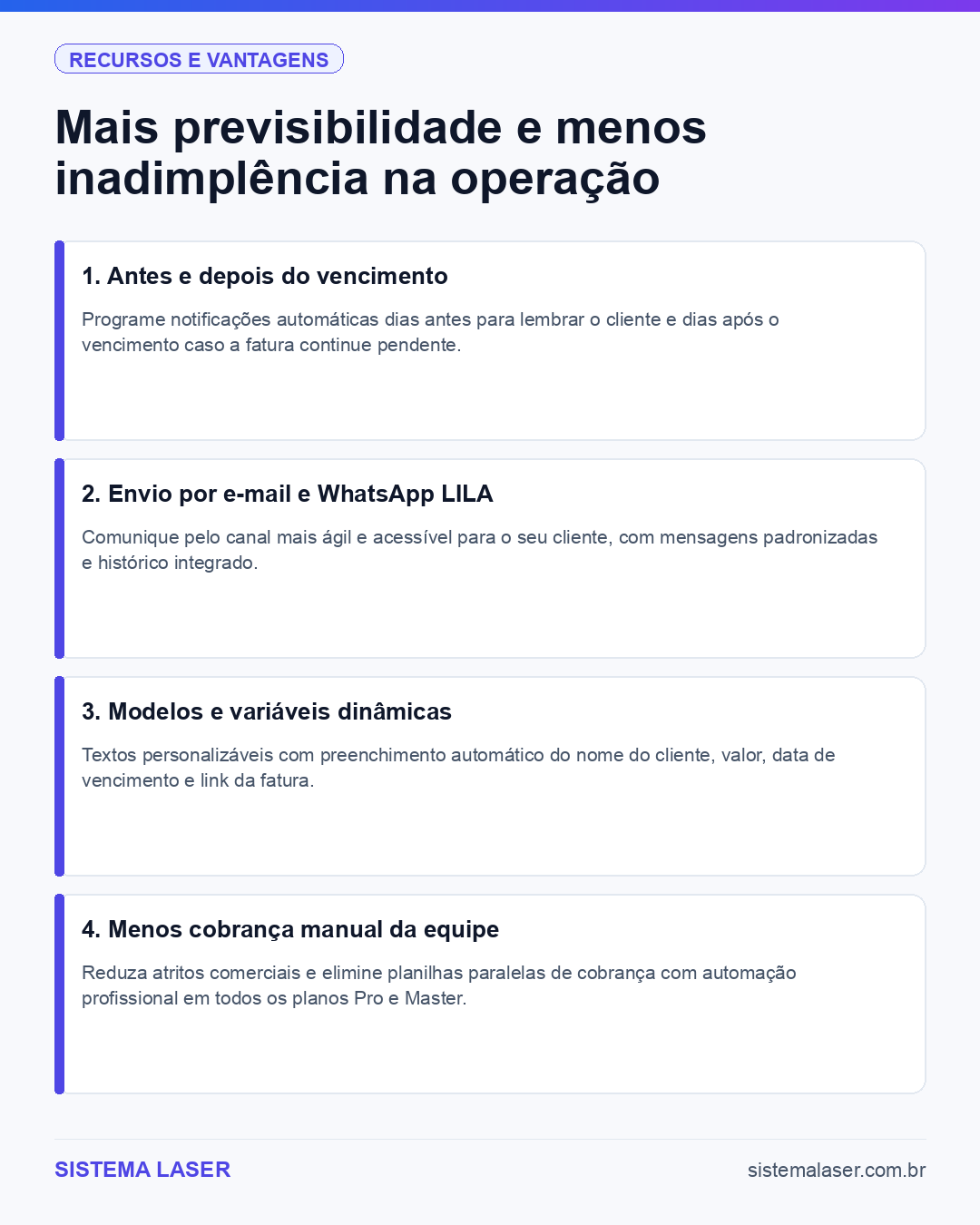 Benefícios das réguas de cobrança automatizadas para locadoras de equipamentos